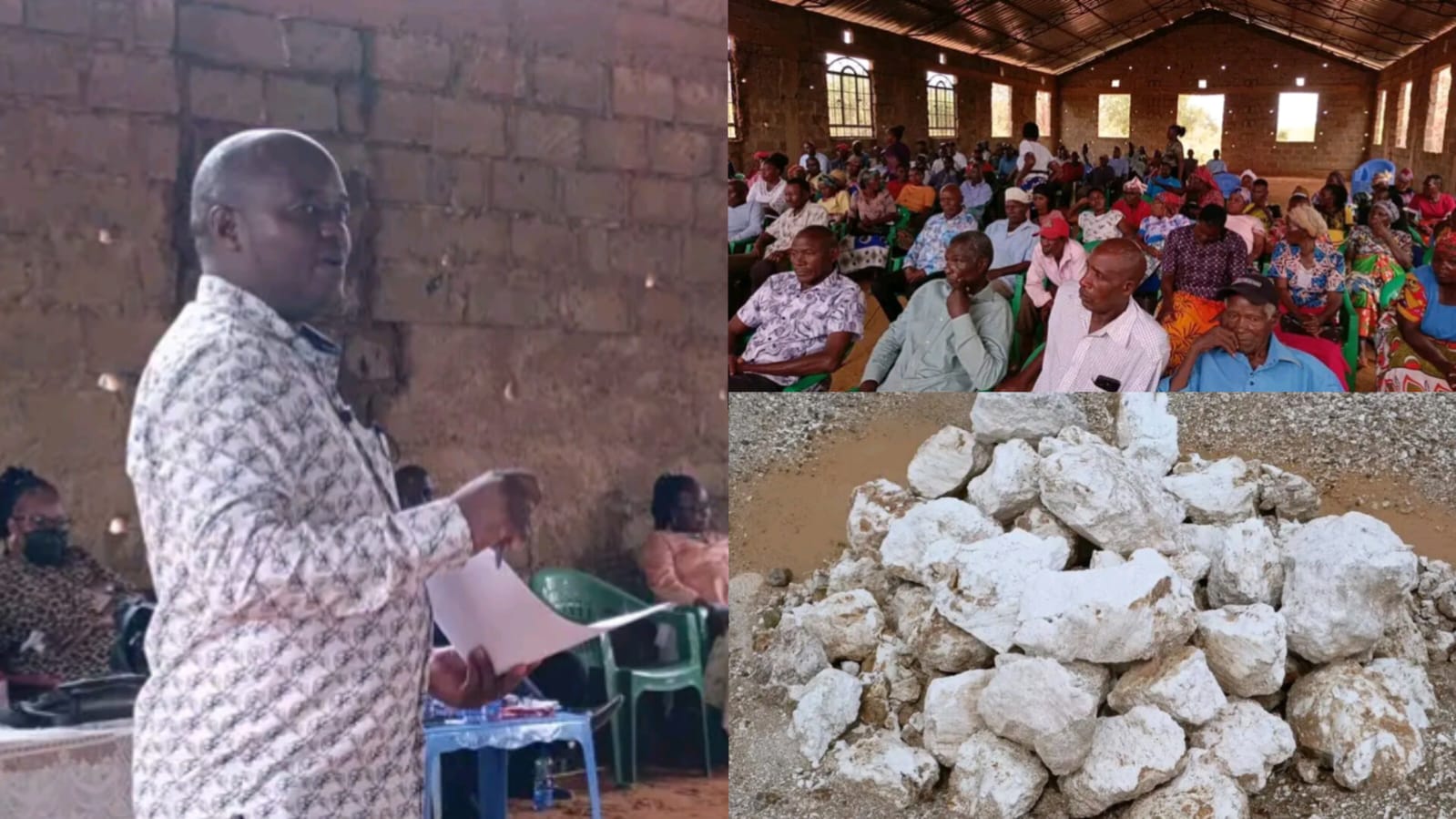 Kanziko Residents Demand Transparency Over Ndovu Rock Limited's Proposed Lime Processing Plant(Details)